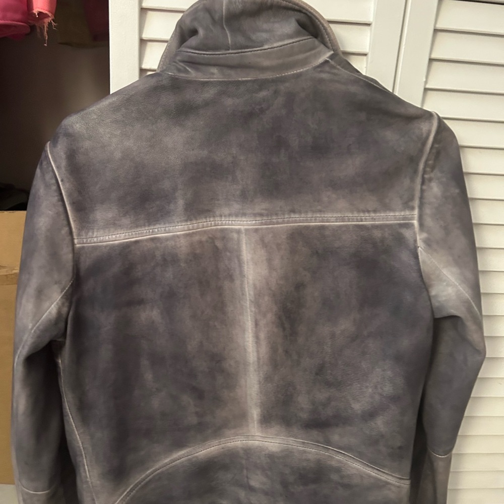 True Religion Gray Military Field Jacket